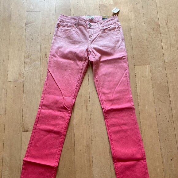 Aeropostale BNWT pink ombre "Bayla" skinny jeans - Picture 1 of 10